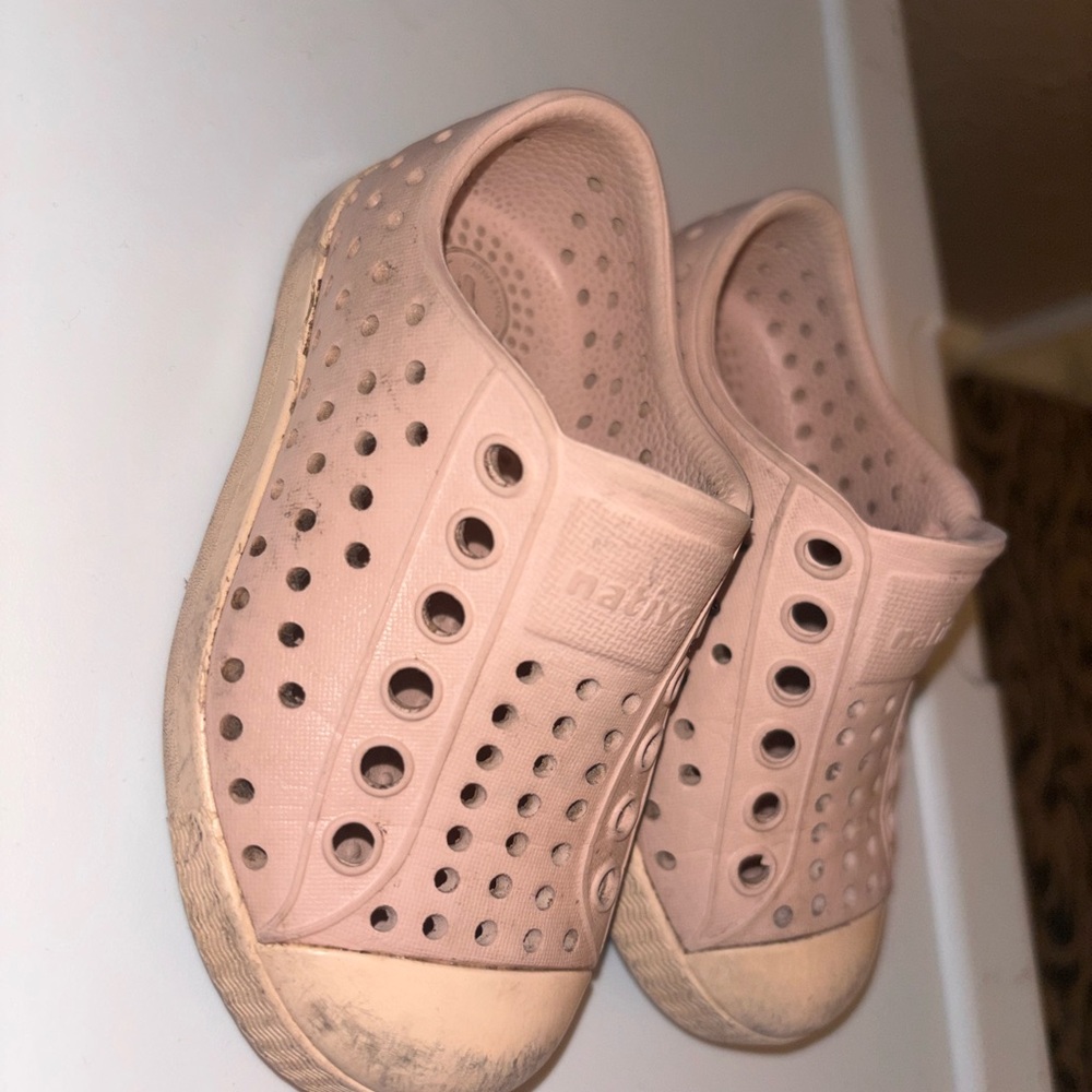 Native Blush Perforated Slip-Ons